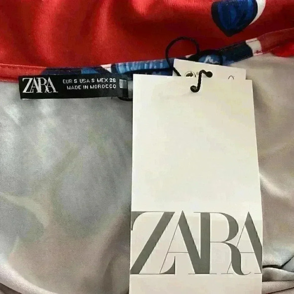 Zara Floral Print Midi Dress - Picture 6 of 8